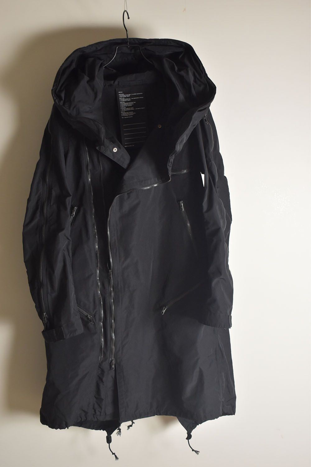 Multi Zip Military Parka Coat"Black" / マルチジップミリタリーパーカーコート"ブラック"