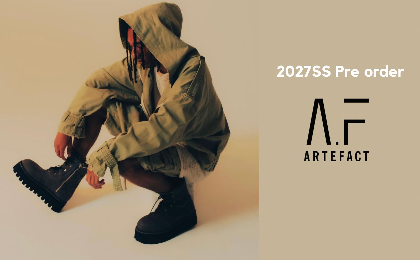 A.F artefact 2027SS先行予約