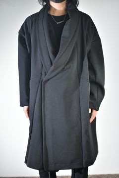 Rap Jersey Coat "Black" / ラップジャージーコート"ブラック"