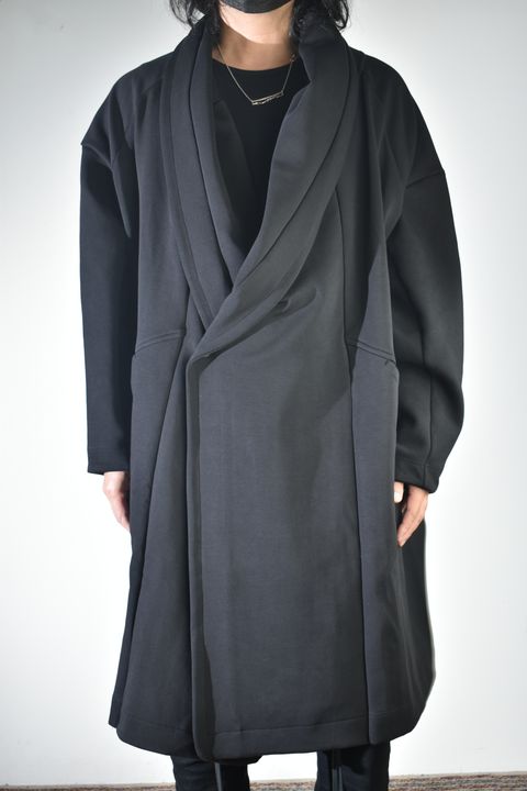 Rap Jersey Coat "Black" / ラップジャージーコート"ブラック"