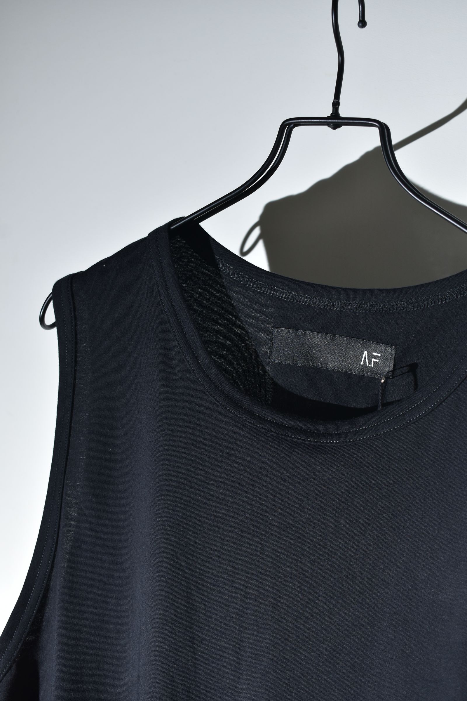 Long Tank Top"Black" / ロングタンクトップ"ブラック"