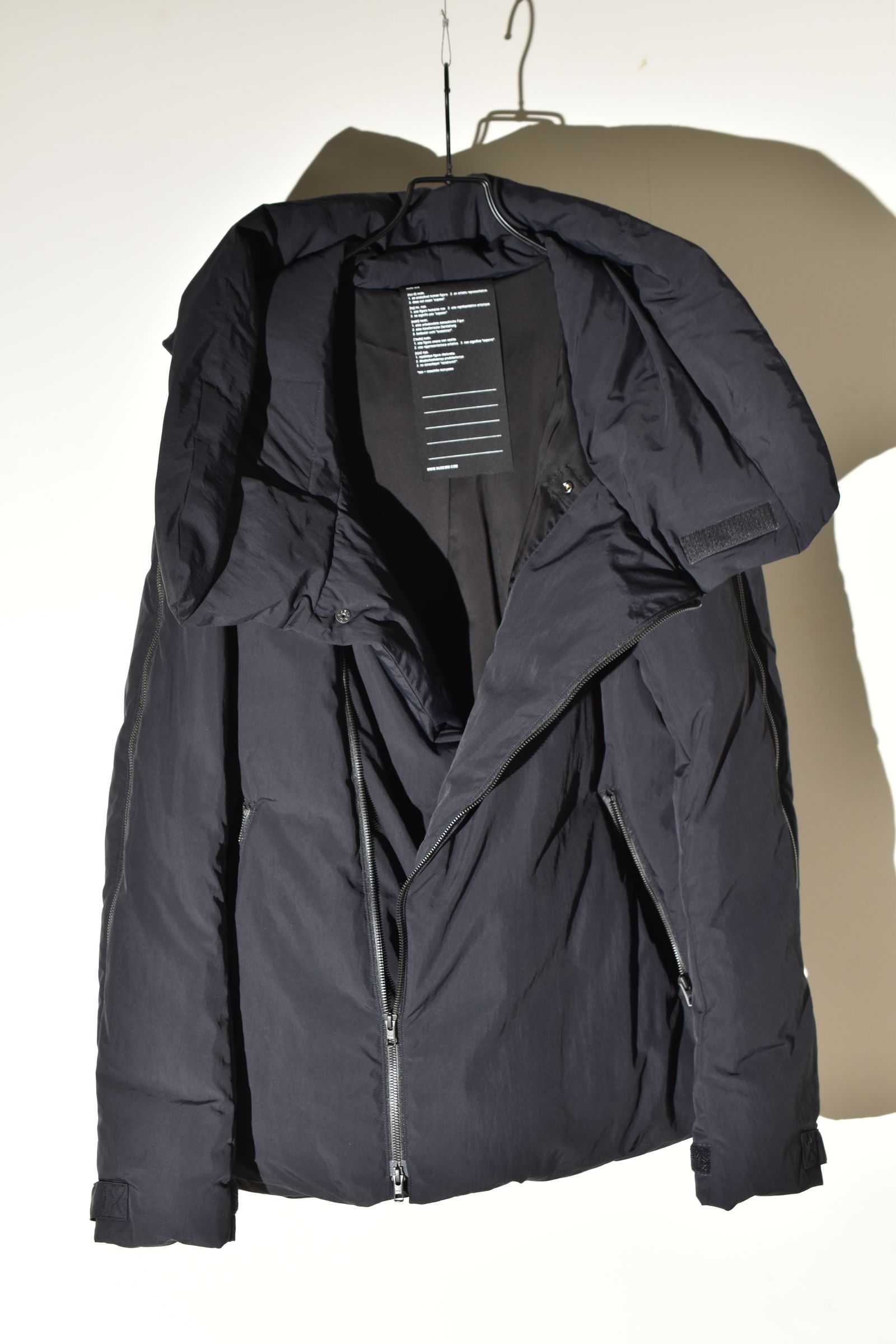 Multi Zip Down Parka Jacket (with Vest)"Black" / マルチジップダウンパーカージャケット(ベスト付き)"ブラック"