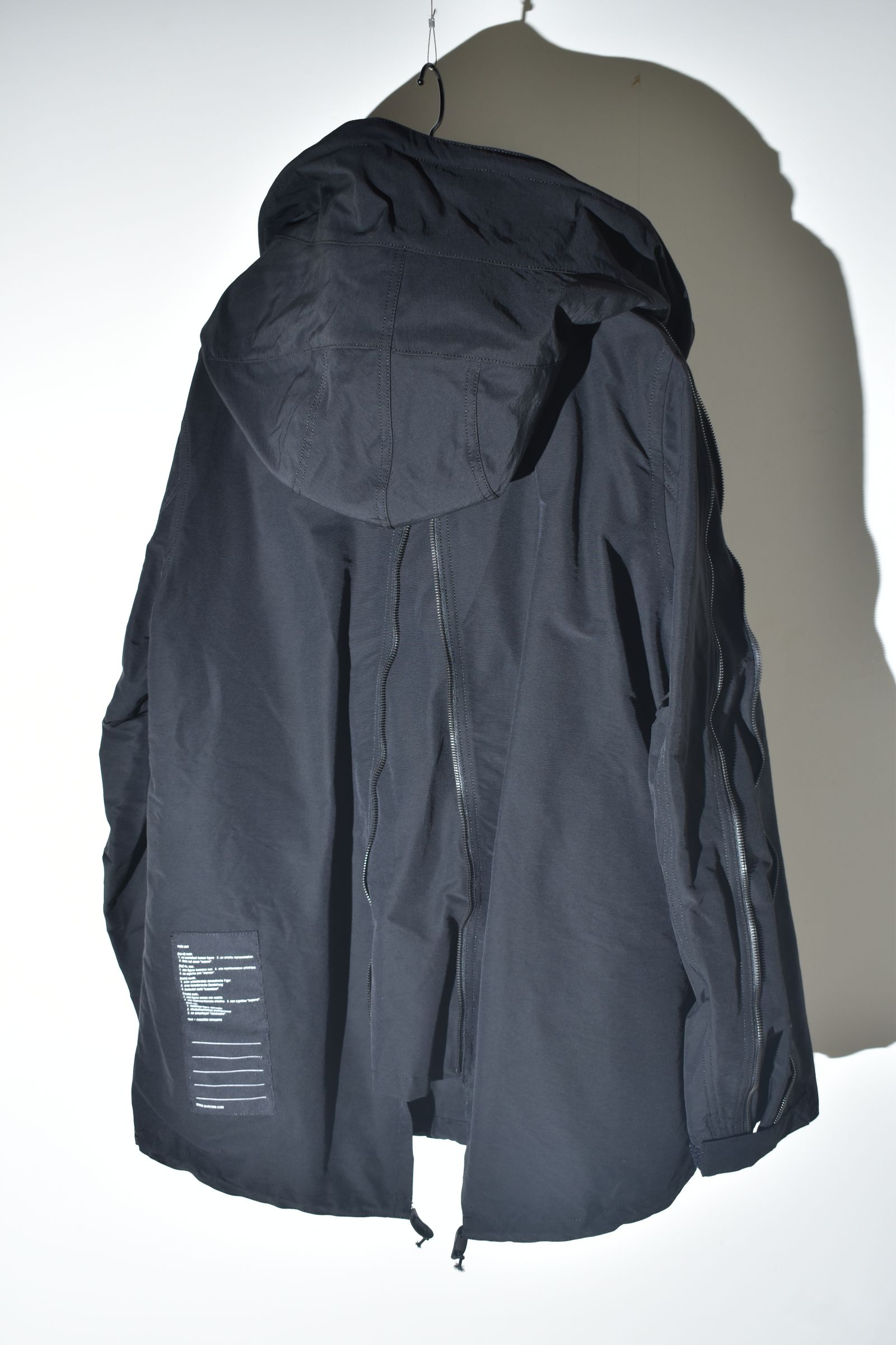 Multi Zip Short Mods Coat"Black" / マルチジップショートモッズコート"ブラック"