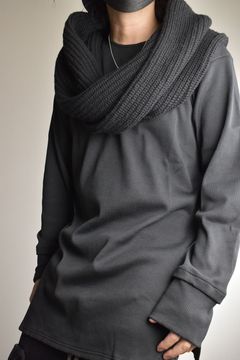 Knit Snood "Black" / ニットスヌード"ブラック"