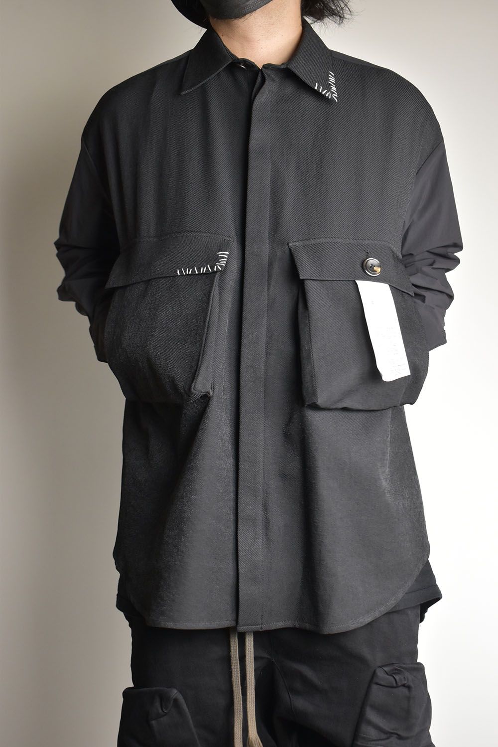 Shirts Jacket"Black"/シャツジャケット"ブラック"