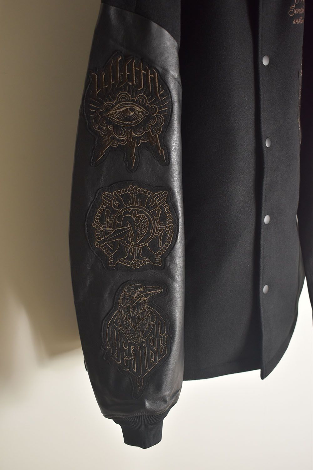Heavy Melton Coach Jacket"Black" / ヘビーメルトンコーチジャケット"ブラック"