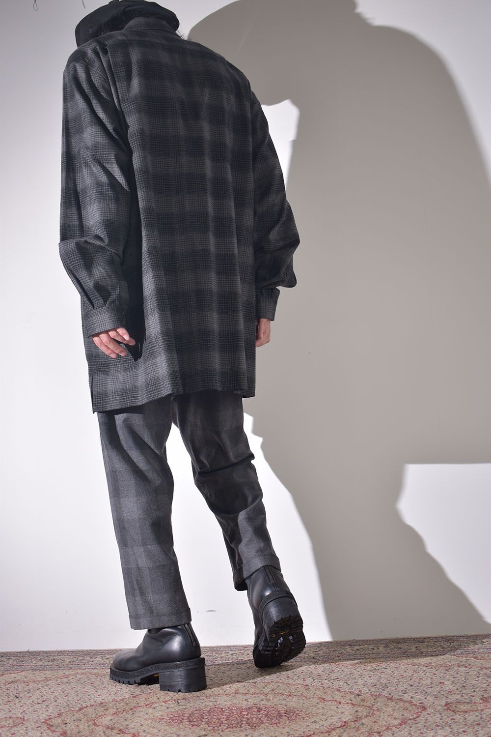 kujaku 2025AW 魅力的なチェック柄の3ピース