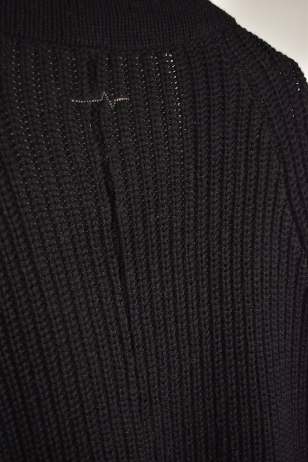 Knit Long Cardigan"Black"/ニットロングカーディガン"ブラック"