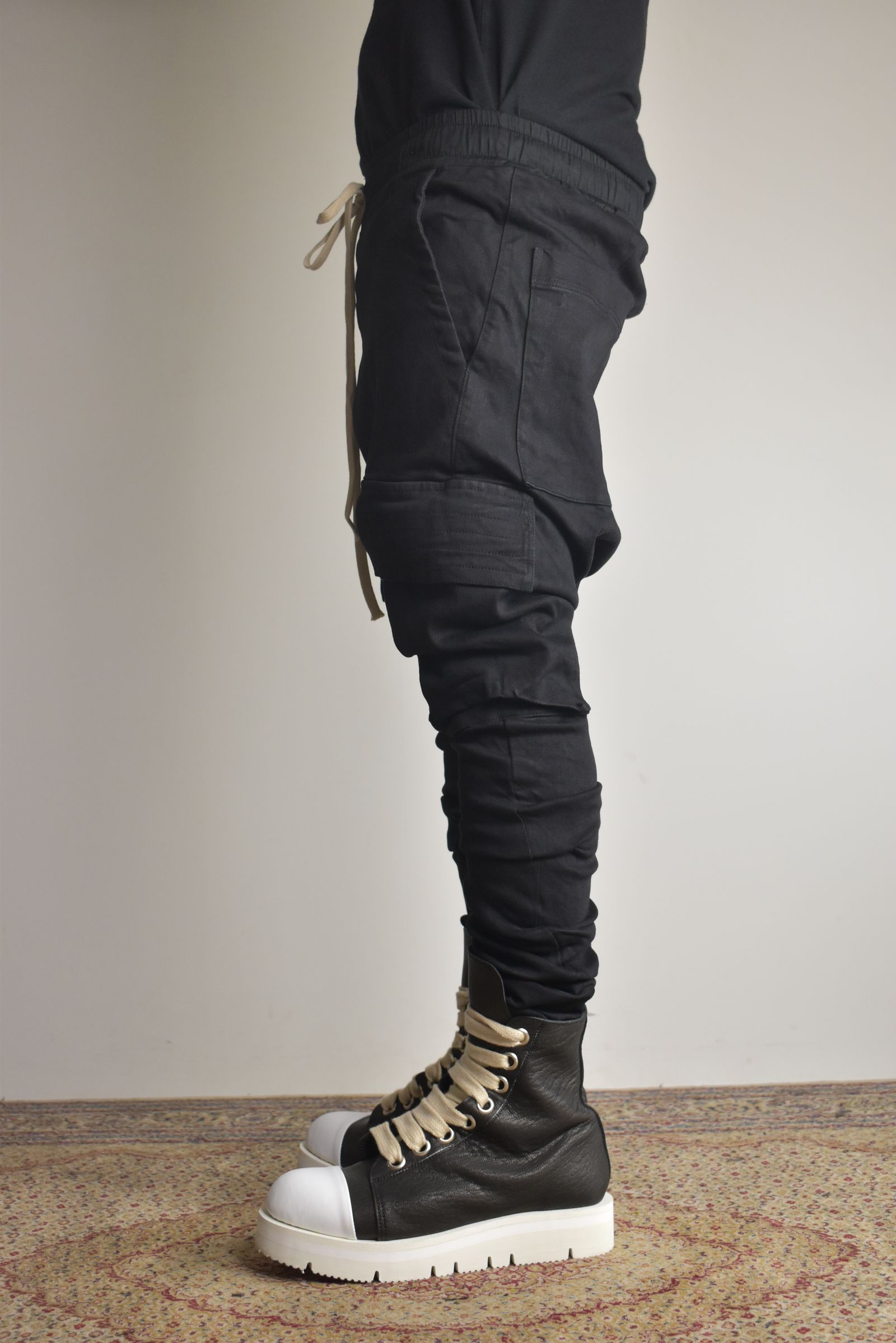 Cargo Sarouel Skinny"Black" / カーゴサルエルスキニー"ブラック"