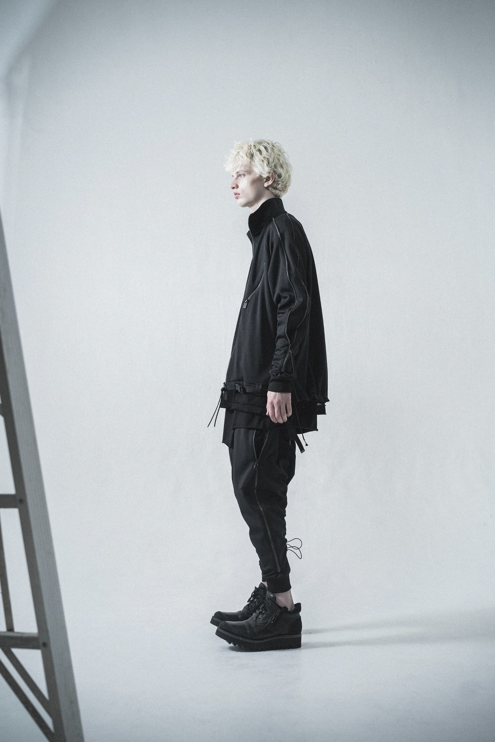 《2027SS先行予約分》Zip Line Track Jacket"Black" / ジップライントラックジャケット"ブラック"