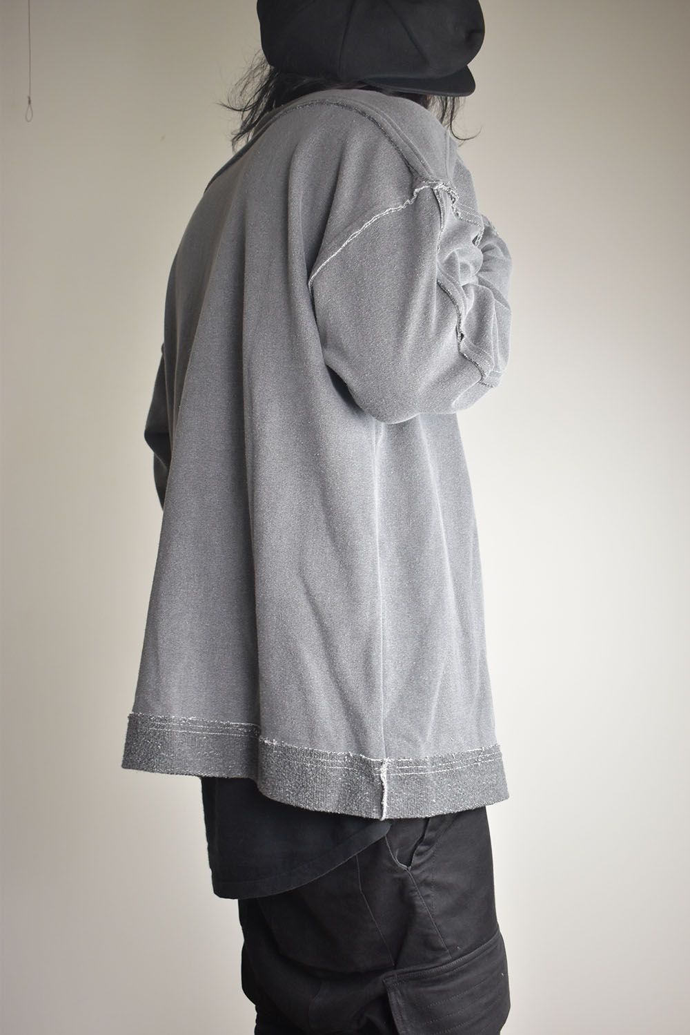 Painter Sweat Pullover"Grey" / ピグメントスウェットプルオーバー"グレー"