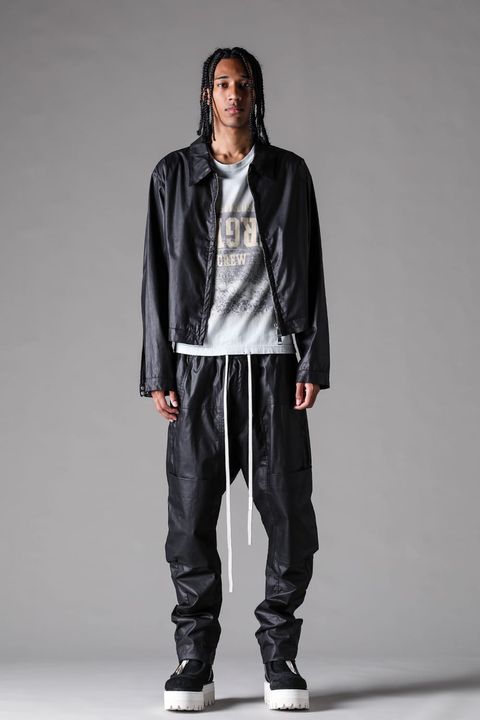 《2027SS先行予約》Short Shirts Blouson "Black / Khaki" / ショートシャツブルゾン"ブラック / カーキ"