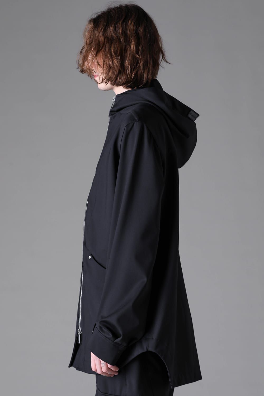 《2026AW先行予約》Technical Nylon Hoodie Blouson"Black" / テクニカルナイロンフーディブルゾン"ブラック"
