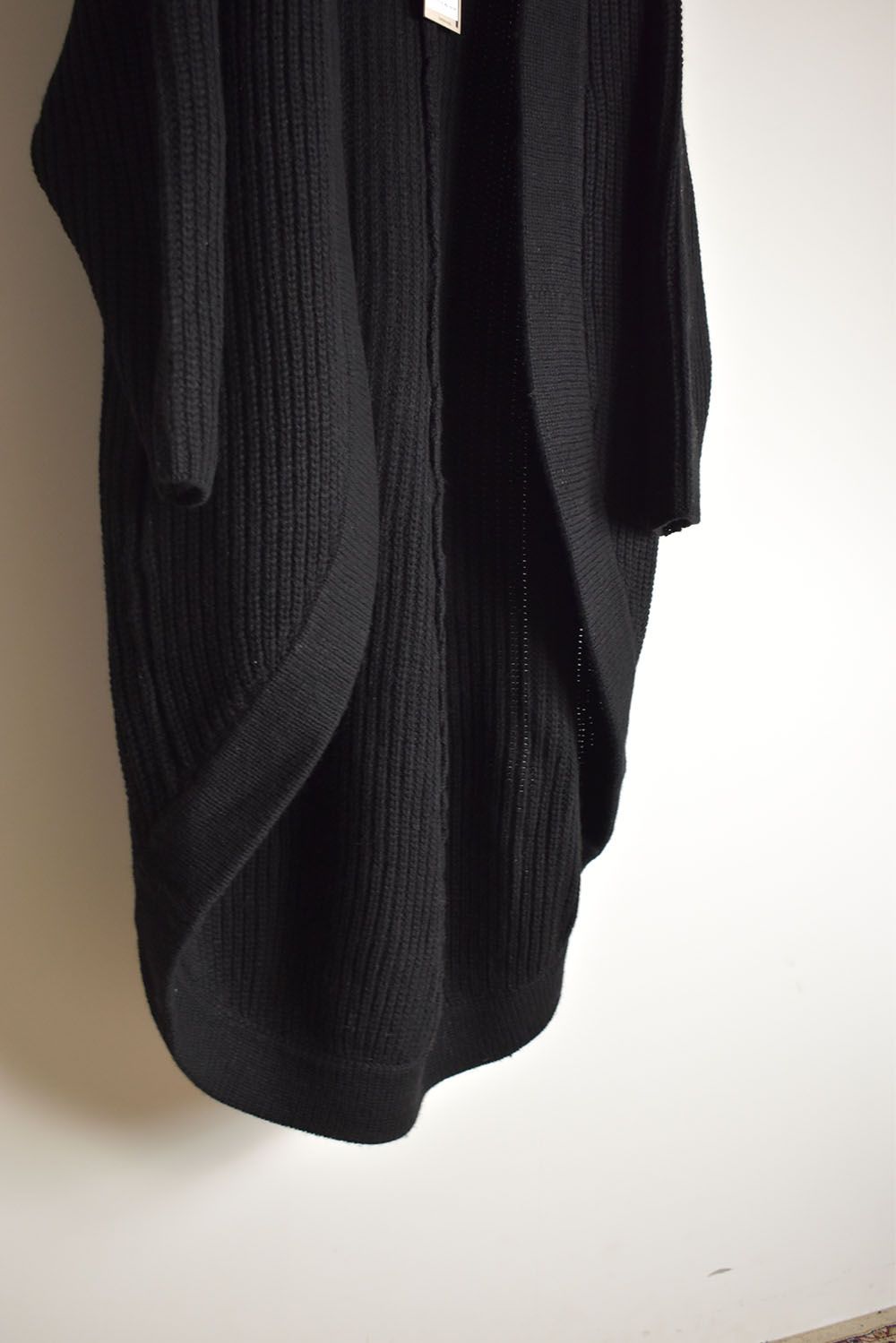 Knit Long Cardigan"Black"/ニットロングカーディガン"ブラック"