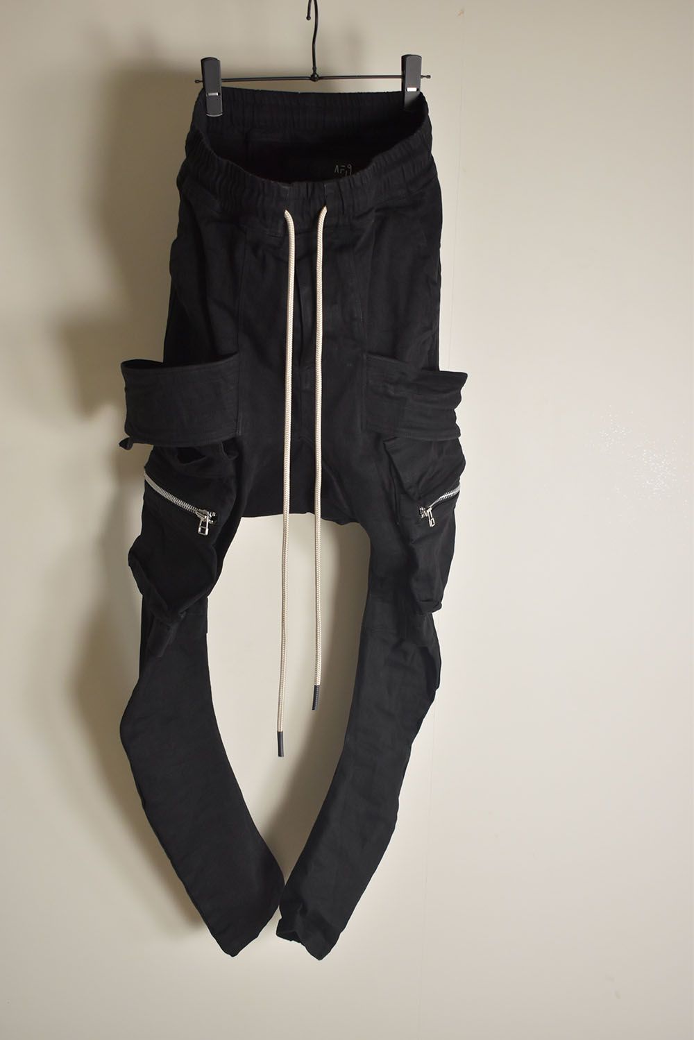 Denim  Cargo Sarouel Skinny"Black"/デニムカーゴサルエルスキニー"ブラック"
