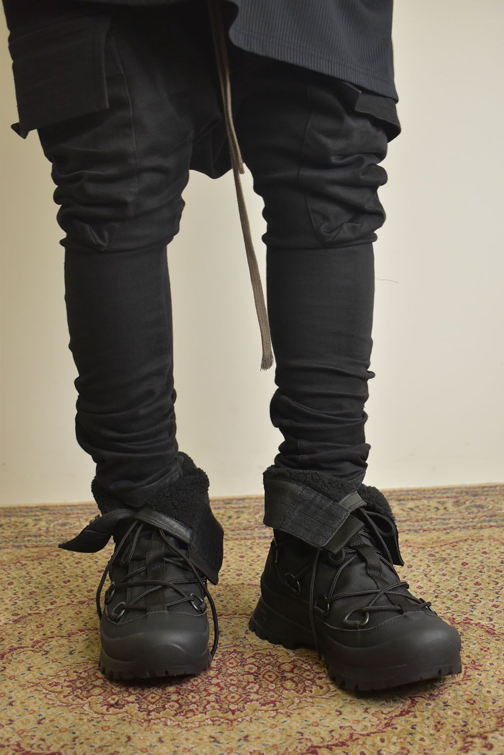 High Cut Sneaker "Black" / ハイカットスニーカー"ブラック"