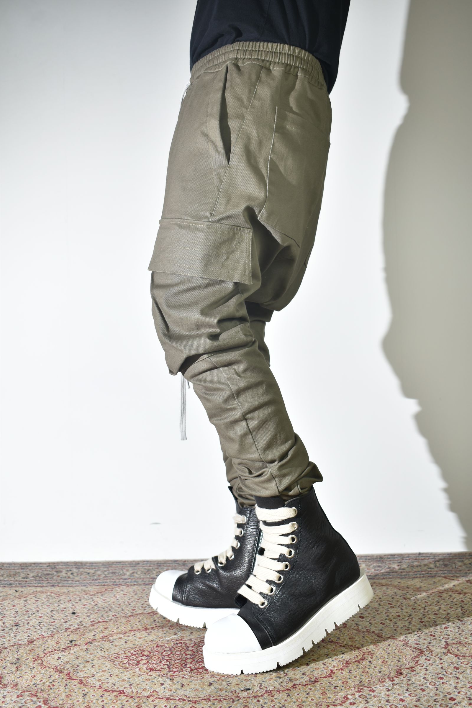 【Exclusive】Cargo Sarouel Skinny"Khaki" / カーゴサルエルスキニー"カーキ"
