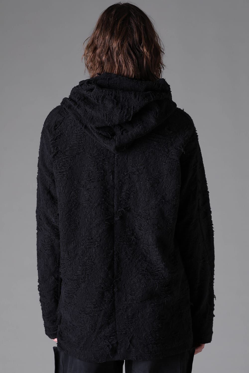 《2026AW先行予約》Twisted Hoodie Pullover"Black" / ツイストフーディプルオーバー"ブラック"