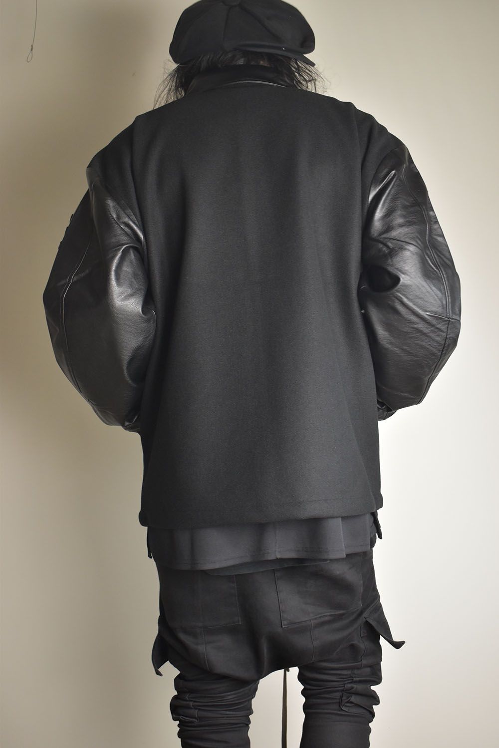 Heavy Melton Coach Jacket"Black" / ヘビーメルトンコーチジャケット"ブラック"