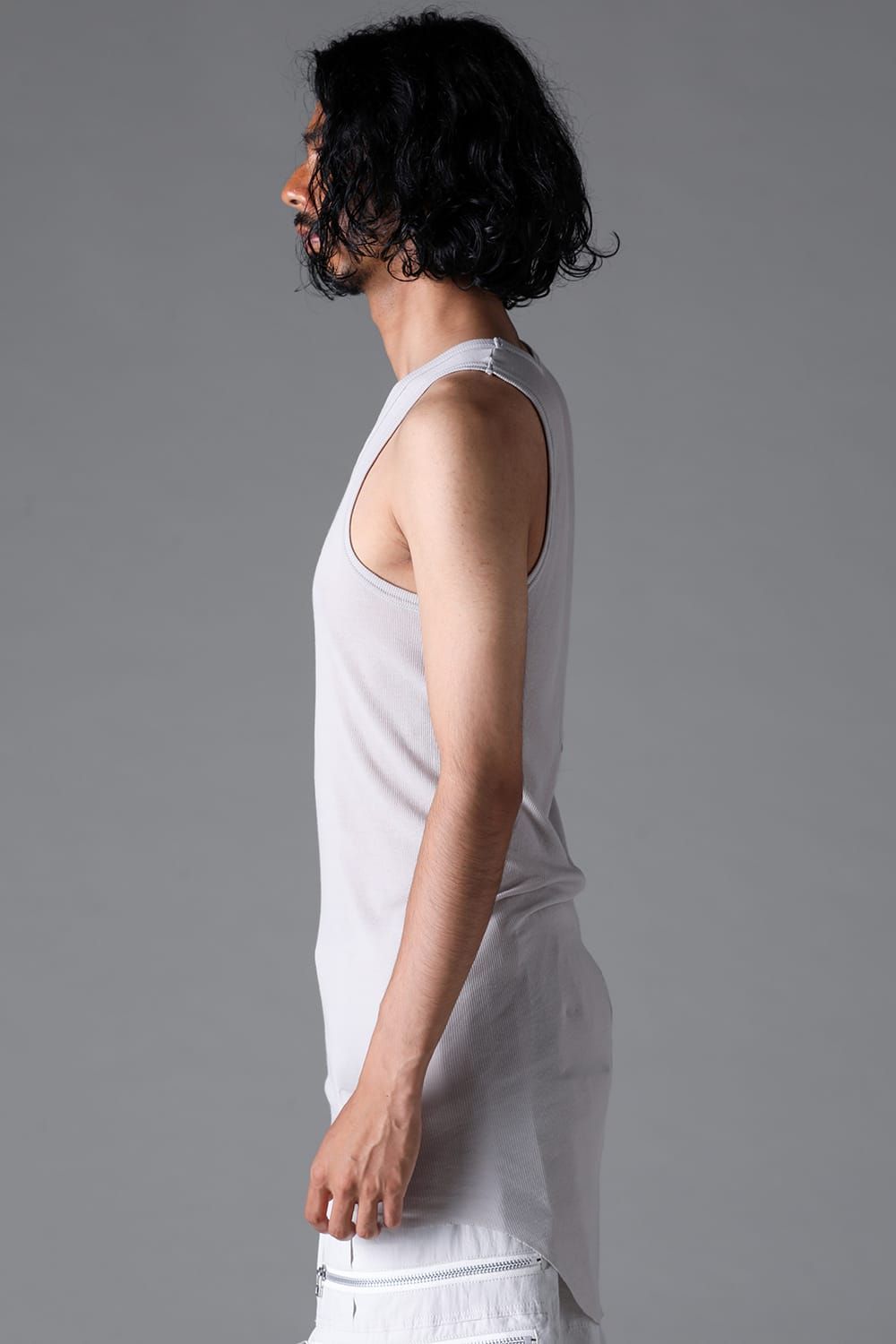 《2026SS先行予約》Rib Tank Top"Black / White / Stone / Greige / Sand" / リブタンクトップ"ブラック/ホワイト/ストーン/グレージュ/サンド"