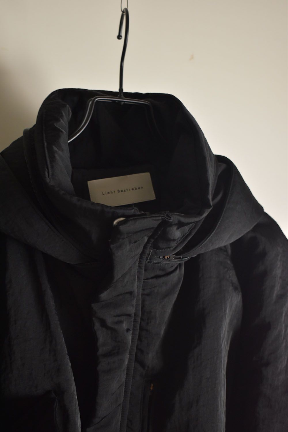 Padding Short Blouson"Black" / パディングショートブルゾン"ブラック"