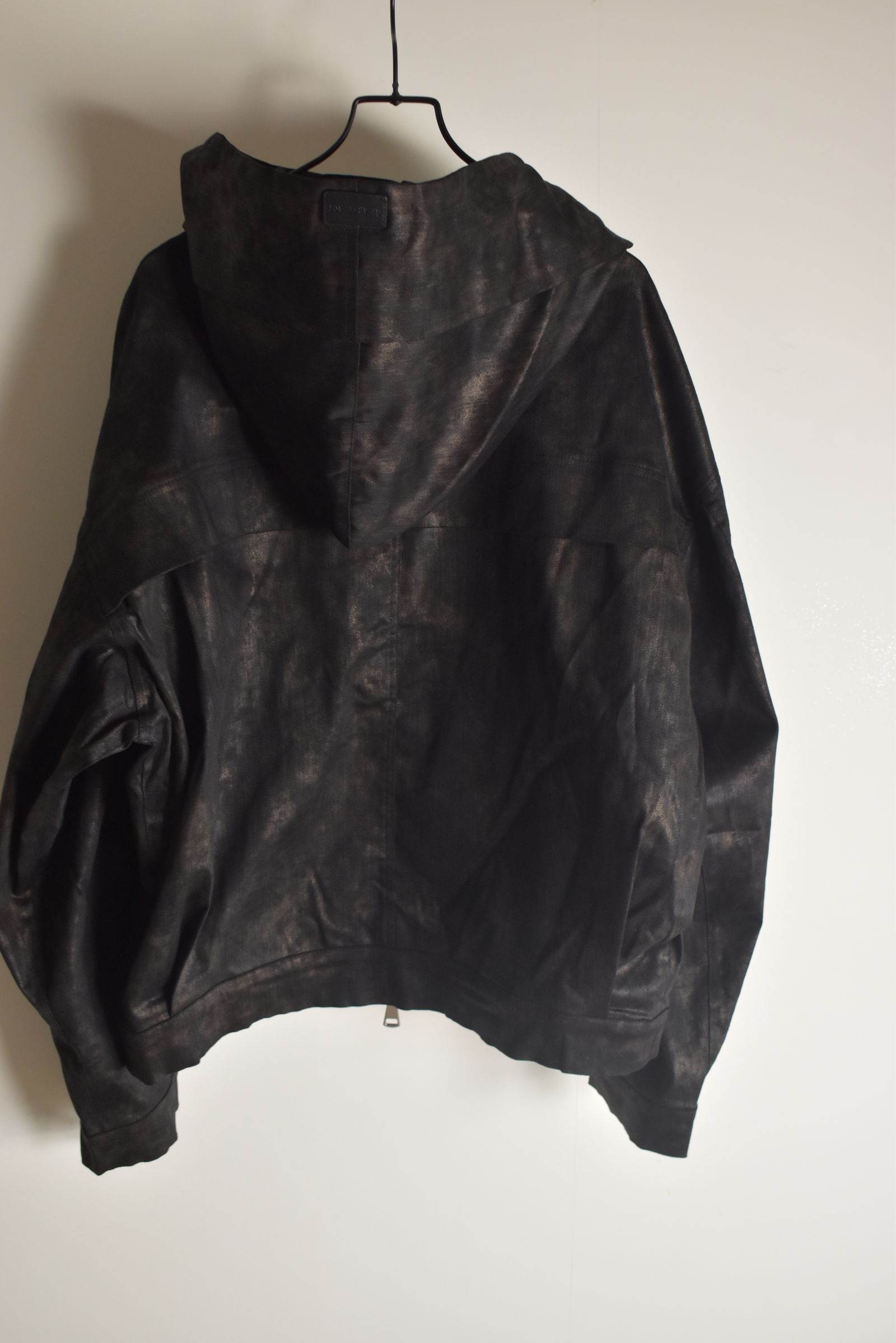 Metal Steam Camouflage Hooded Blouson"Black × Brown" / メタルスチームカモフラージュ フーデッドブルゾン"ブラック×ブラウン"