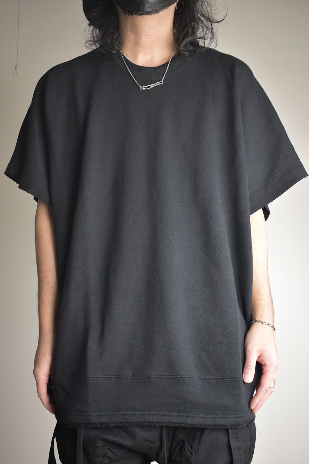 Sweat Oversize Pullover"Black" / スウェットオーバープルオーバー"ブラック"