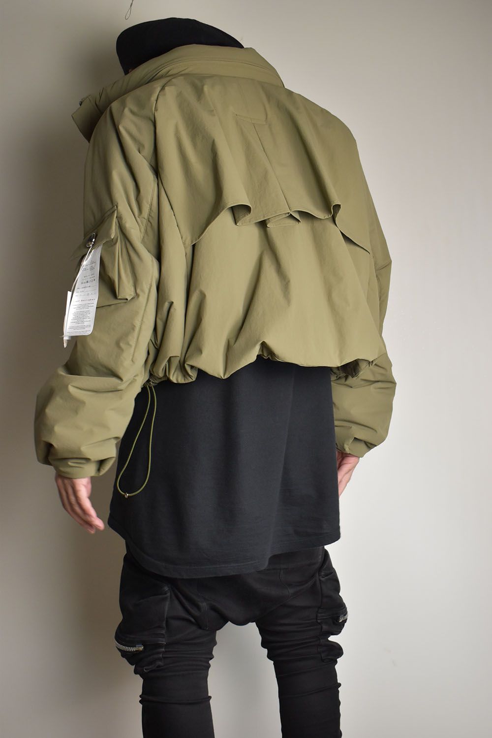 Padding Short Blouson"Olive" / パディングショートブルゾン"オリーブ"