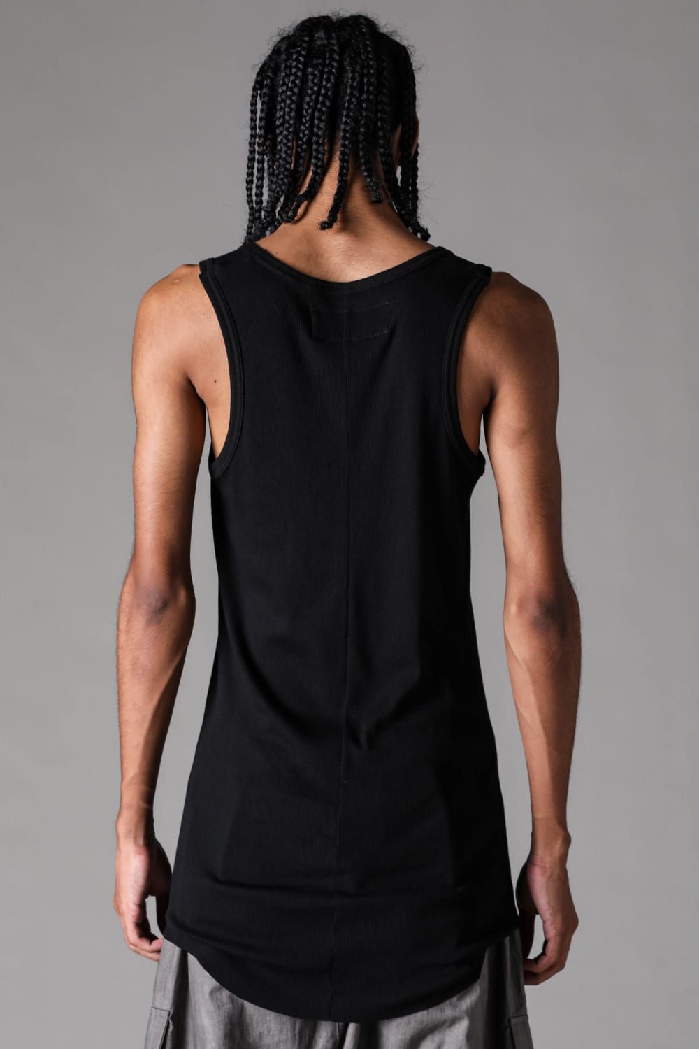 《2027SS先行予約》Regular Rib Tank Top"Black" / レギュラーリブタンクトップ "ブラック"