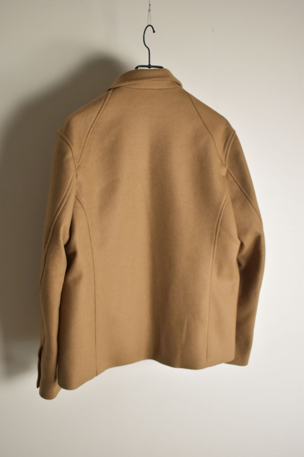 Wool Cashmere Work Jacket"Camel" / ウールカシミアワークジャケット"キャメル"