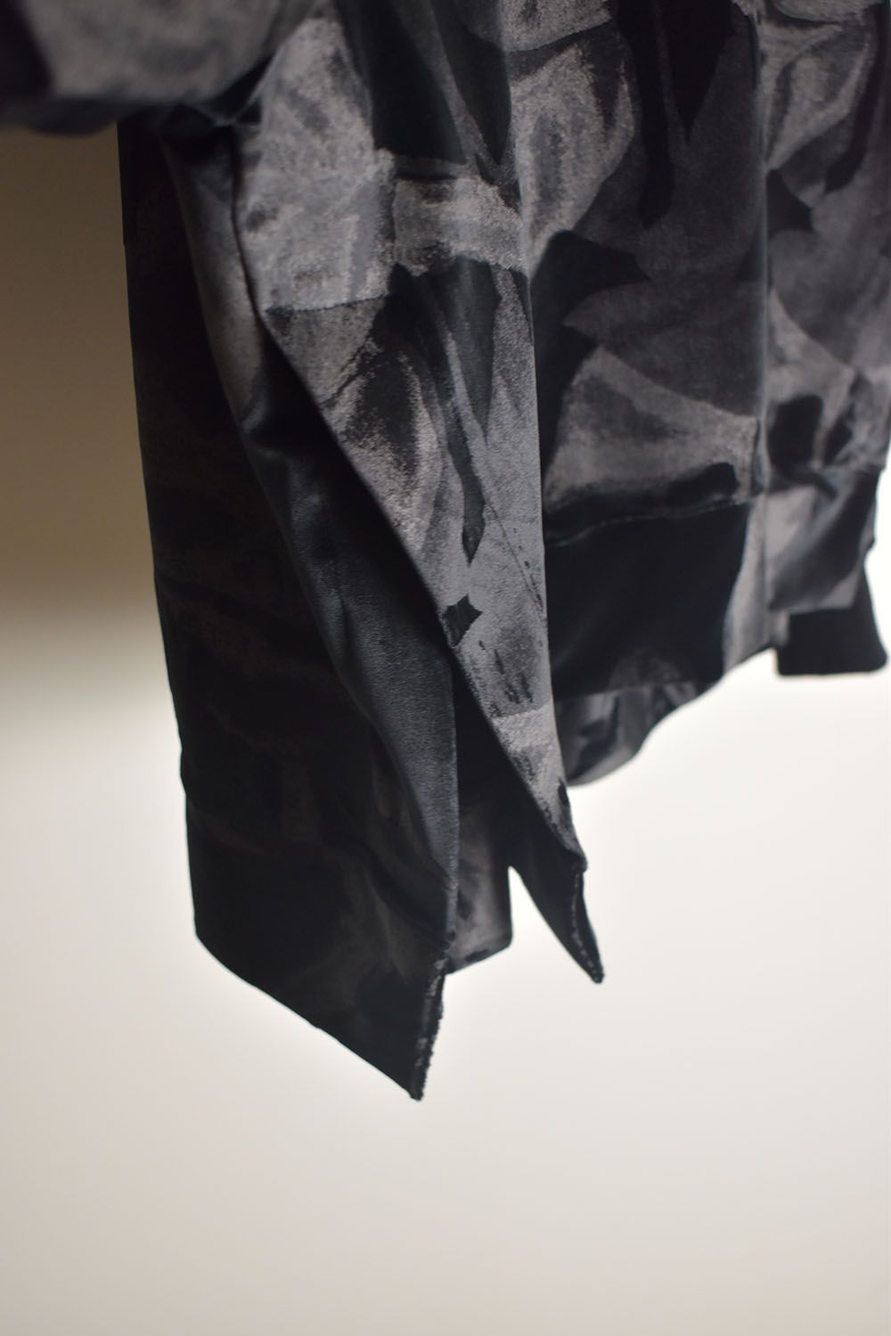 Crew Neck Side Vent Pullover"Black" / クルーネックサイドベンツプルオーバー"ブラック"