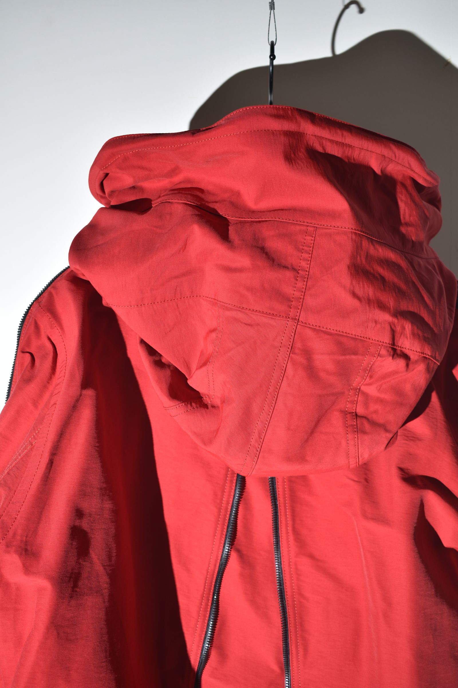 Multi Zip Short Mods Coat"Red" / マルチジップショートモッズコート"レッド"
