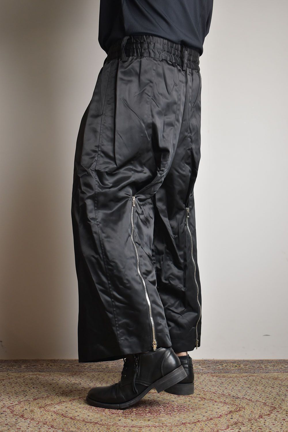 LC2 HAKAMA Trousers"Black"/袴トラウザーズ"ブラック"