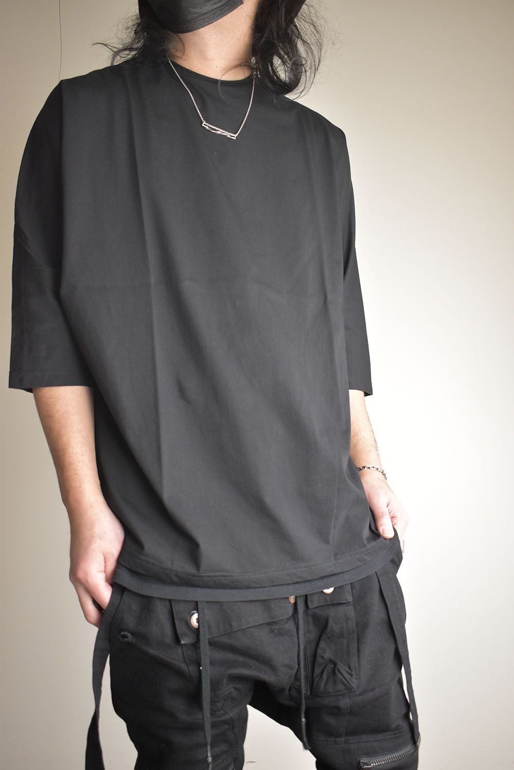 3/4 Dolman Tee"Black" / 3/4ドルマンTee"ブラック"