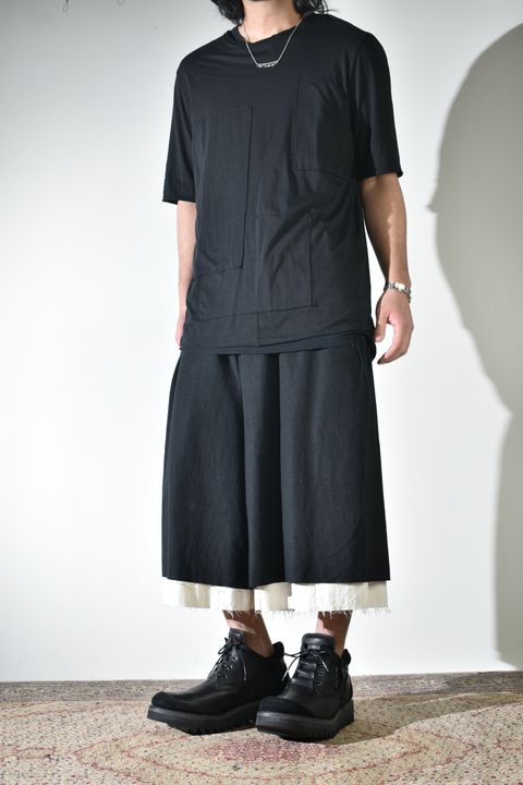 ラフな着方もあり