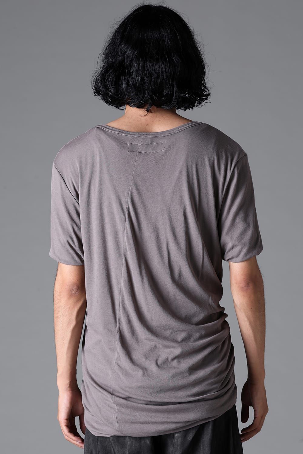 《2026SS先行予約》Twist Layered Tee"Black / Cream /White /Stone /Brown" / ツイストレイヤードTee"ブラック/クリーム/ホワイト/ストーン/ブラウン"