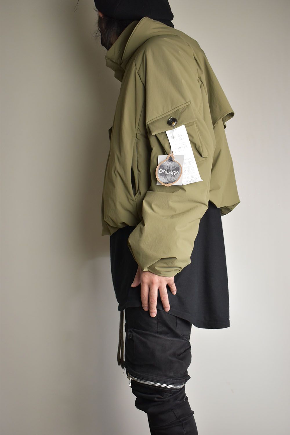 Padding Short Blouson"Olive" / パディングショートブルゾン"オリーブ"