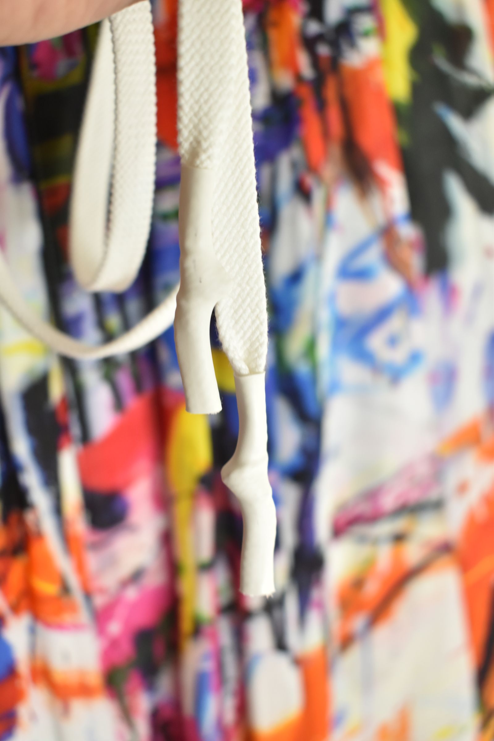 Rayon Chiffon Inkjet Print Wide Cropped Easy Pants"Color Print" / レーヨンシフォンインクジェットプリントワイドクロップドイージーパンツ"カラープリント"