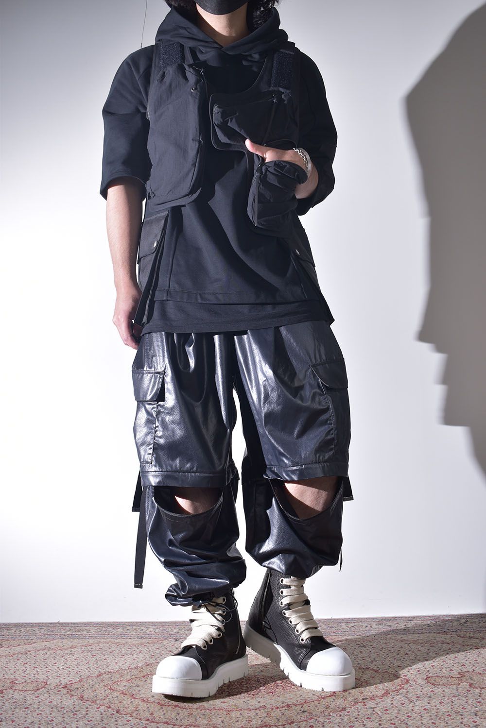 Hoodie On Vest