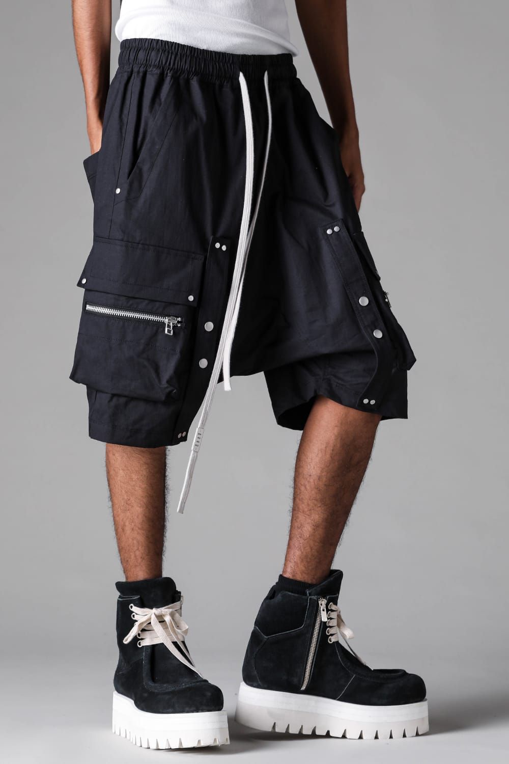 《2027SS先行予約》Cargo Shorts"Black" / カーゴショーツ"ブラック"