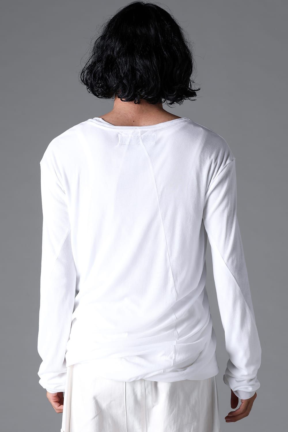 《2026SS先行予約》Twist Layerd Long Sleeve"Black / Cream /White /Stone /Brown" / ツイストロングスリーブ"ブラック/クリーム/ホワイト/ストーン/ブラウン"