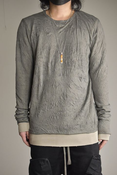 《2025AW先行予約》Bomber Heat Combi Top"Grey×Grey"/ ボンバーヒートコンビトップ"グレー×グレー"