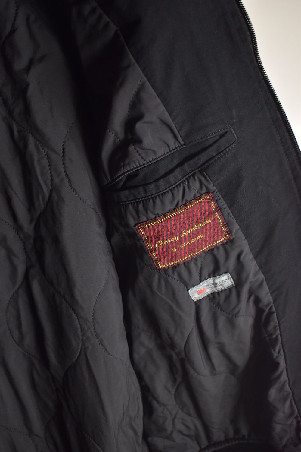 Bomber Jacket"Black" / ボンバージャケット"ブラック"