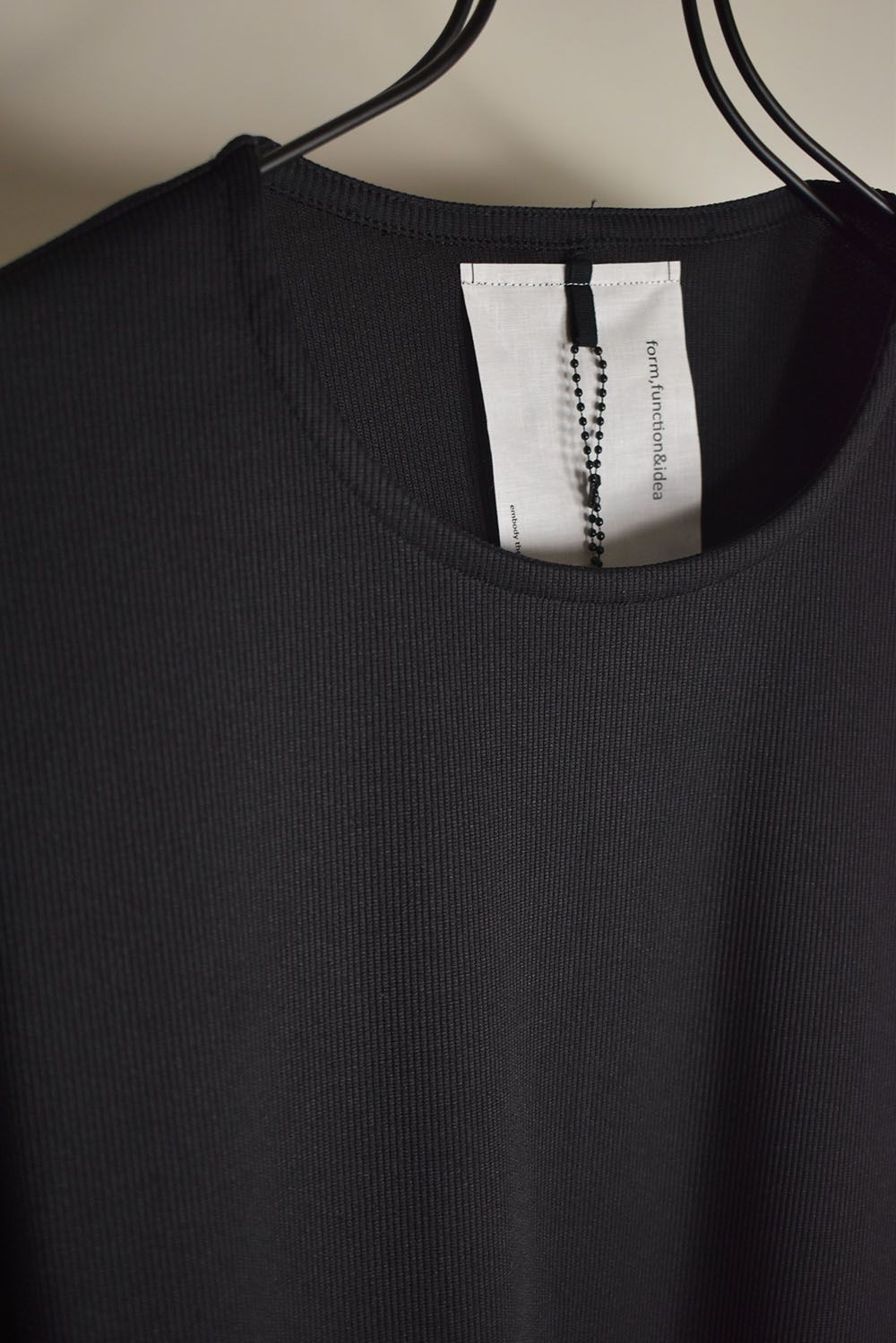 Base Layer Crew Neck "Black" / ベースレイヤークルーネック"ブラック"