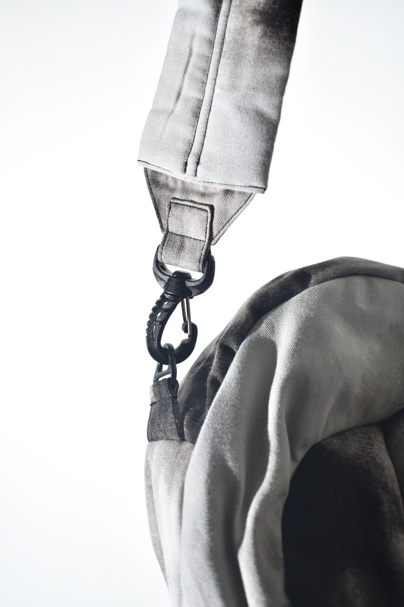 Sphere Shoulder Bag "Black Bleached" / スフィアショルダーバッグ"ブラックブリーチ"