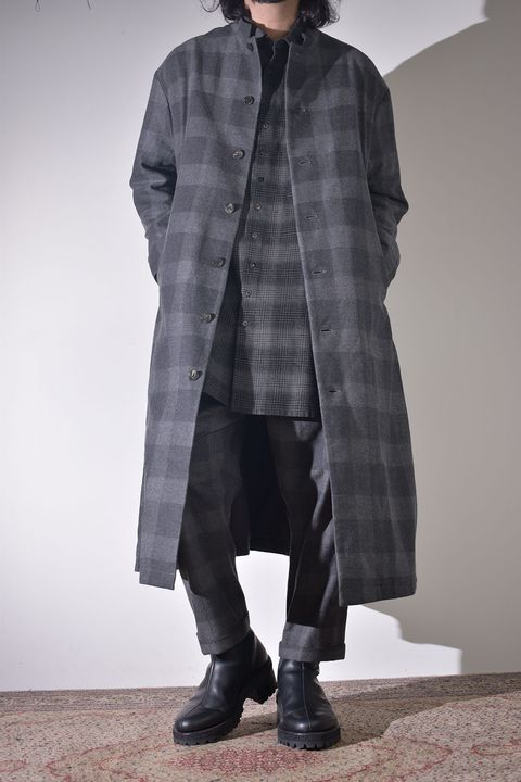 kujaku 2025AW 魅力的なチェック柄の3ピース