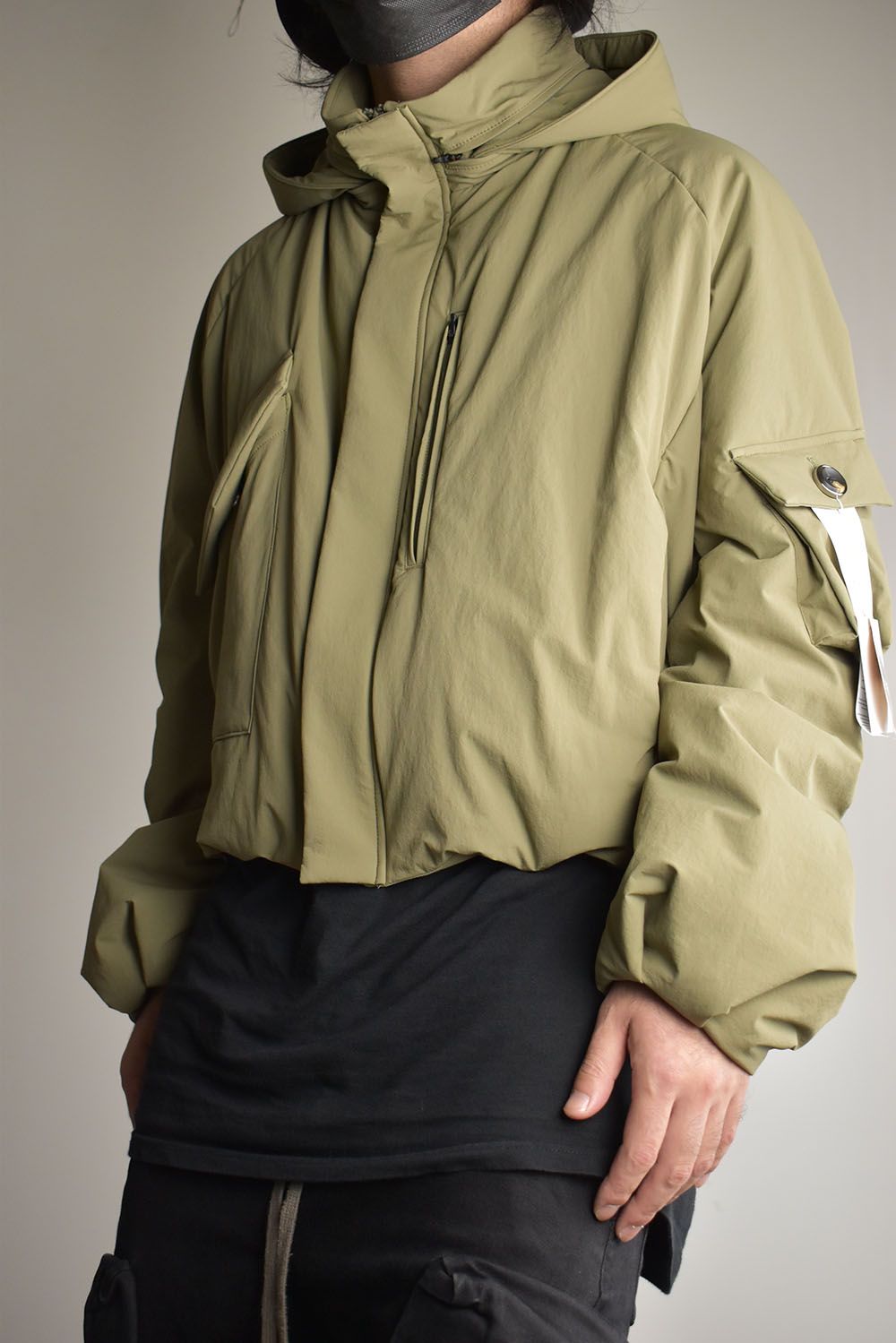 Padding Short Blouson"Olive" / パディングショートブルゾン"オリーブ"