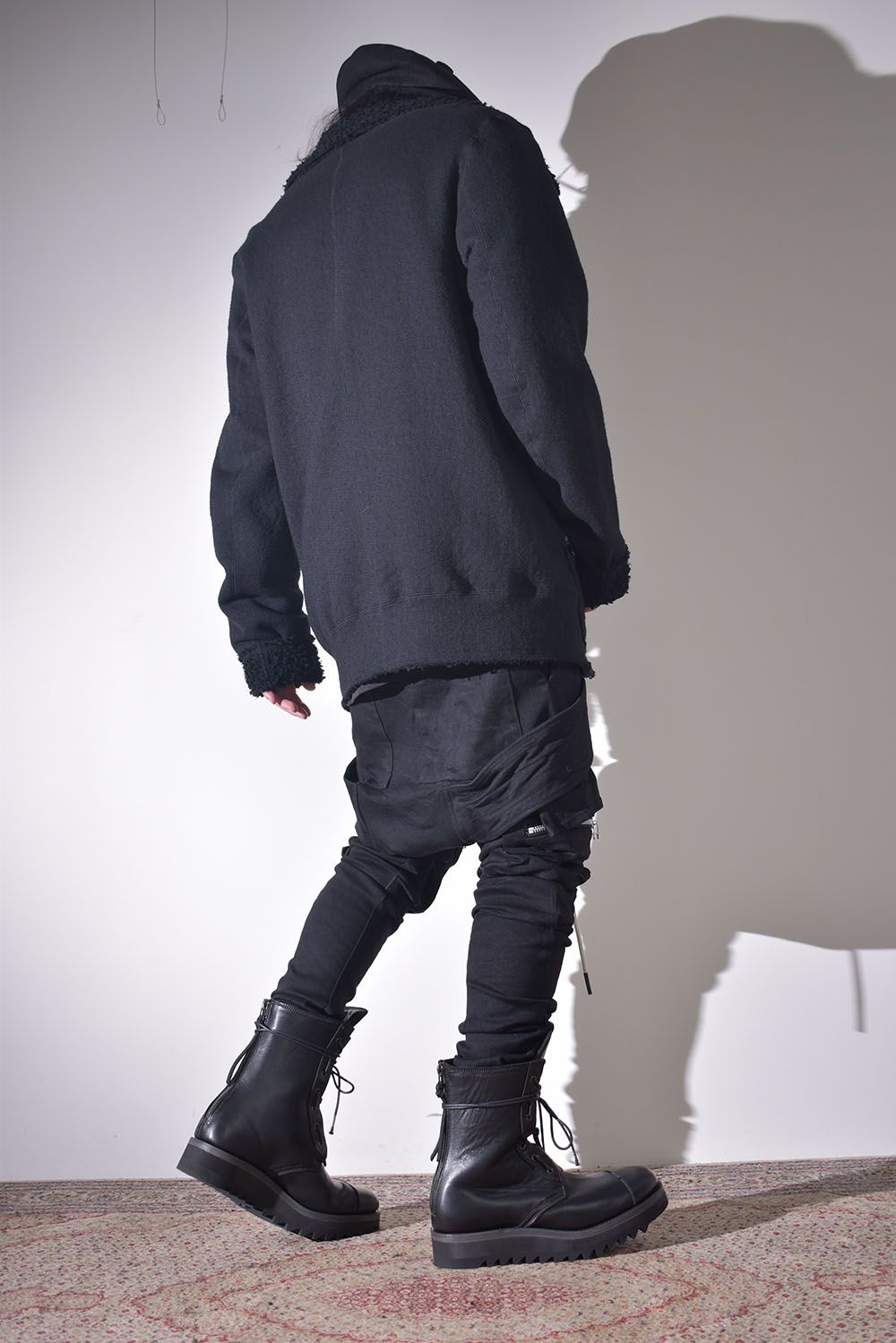 ライトな着心地で暖かく