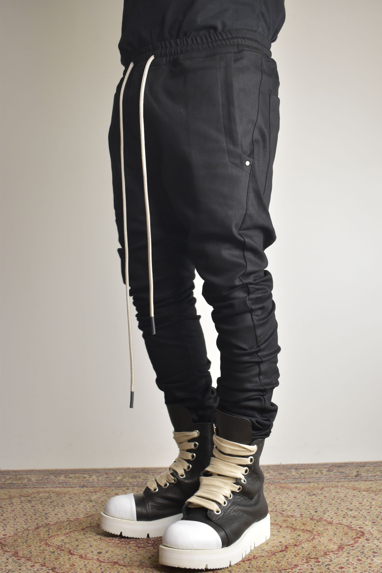 Bonding  Sarouel Skinny Denim"Black" / ボンディングサルエルスキニーデニム"ブラック"