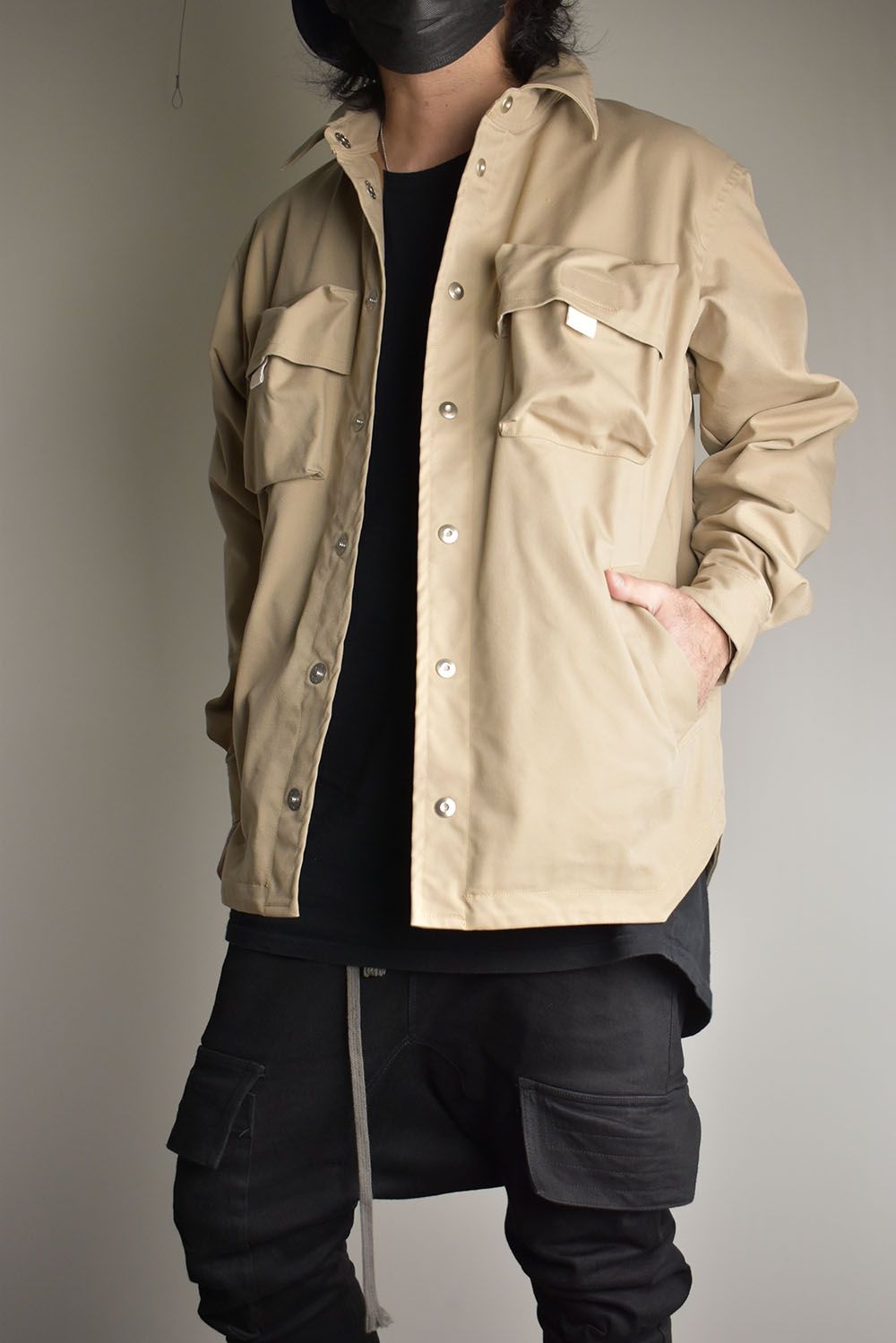 Shirts Jacket "Beige" / シャツジャケット"ベージュ"